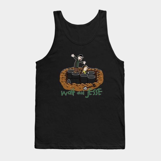 Walt and Jesse Tank Top by bovaart